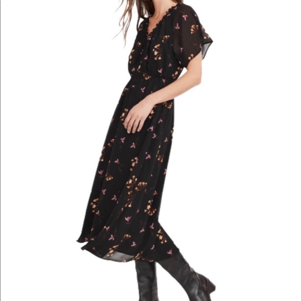 Never worn Georgette Madewell Dress